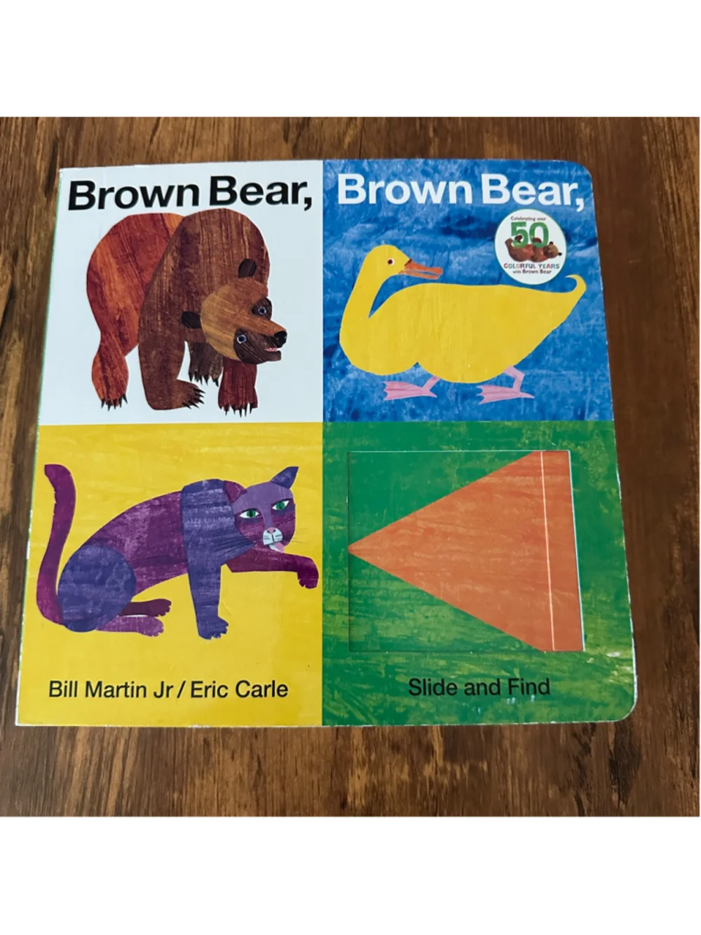 Brown Bear Brown Bear What Do You See? Slide and Find Board Book Priddy